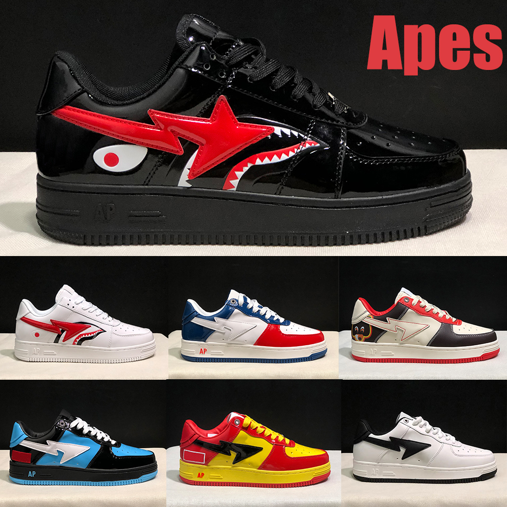 2023 New Apes Nigo running shoes Bapestas Sta Low mens designer sneakers shark black white france college dropout comics venom patent leather orange womens trainers, 44 white abc camo blue
2023 New Apes Nigo running shoes Bapestas Sta Low mens designer sneakers shark black white france college dropout comics venom patent leather orange womens trainers, 44 white abc camo blue