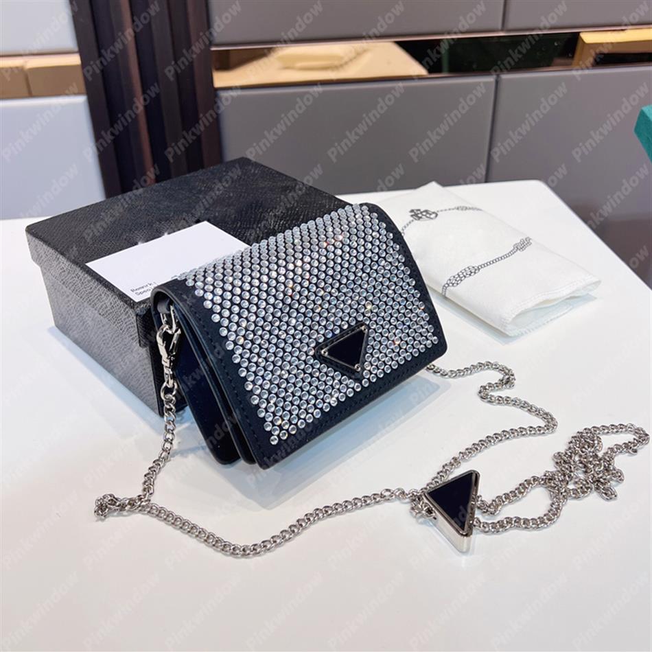 Cardholder With Shoulder Strap Crystals Women Chain Bag Cross Body Wallet Triangle Handbags Designer Bags Crossbody Tote Purses 222641, Ship by fedex
Cardholder With Shoulder Strap Crystals Women Chain Bag Cross Body Wallet Triangle Handbags Designer Bags Crossbody Tote Purses 222641, Ship by fedex