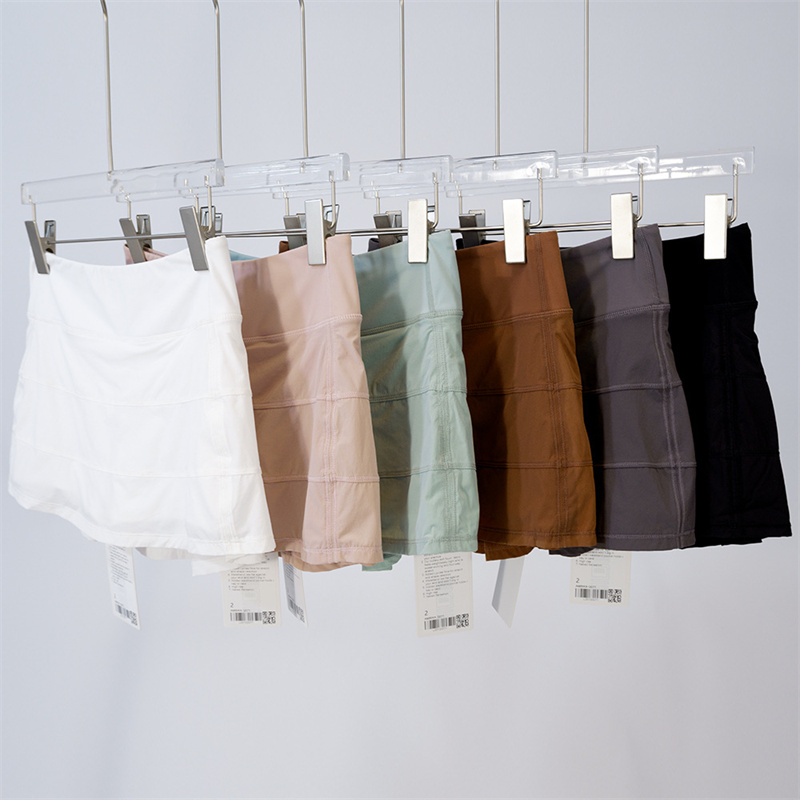 lu Women Sports Yoga Skirts Workout Shorts Solid Color ll Pleated Tennis Golf Skirt Anti Exposure Fitness Short Skirt 071, Pink
lu Women Sports Yoga Skirts Workout Shorts Solid Color ll Pleated Tennis Golf Skirt Anti Exposure Fitness Short Skirt 071, Pink