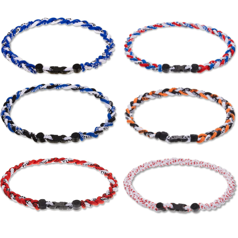NEW! 20" Titanium Ionic Twisted Tornado Necklace Baseball Softball Soccer Twist necklace
NEW! 20" Titanium Ionic Twisted Tornado Necklace Baseball Softball Soccer Twist necklace