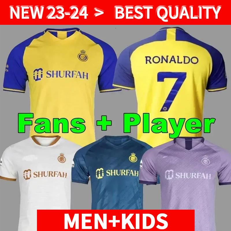 Al Nassr FC soccer Jerseys Ronaldo 2022 2023 Home yellow away 22 23 CR7 Gonzalo Martinez Talisca Ghislain Konan Vincent Aboubakar men Football shiirt Al-Nassr FC, 4th
Al Nassr FC soccer Jerseys Ronaldo 2022 2023 Home yellow away 22 23 CR7 Gonzalo Martinez Talisca Ghislain Konan Vincent Aboubakar men Football shiirt Al-Nassr FC, 4th