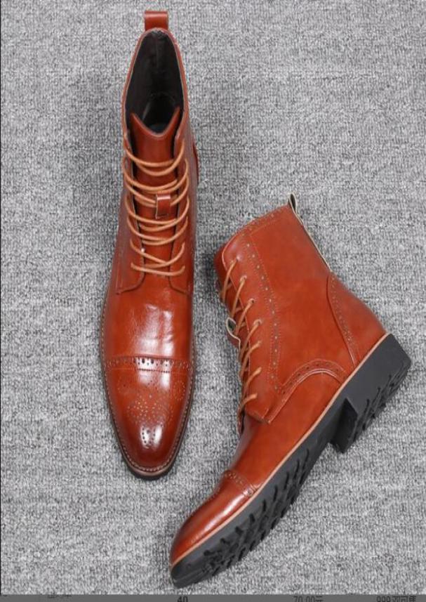 Big 46Men Pu Leather Laceup Men Shoes High Quality Men Vintage British Military Boots Autumn Winter Plus Size6647459, Black
Big 46Men Pu Leather Laceup Men Shoes High Quality Men Vintage British Military Boots Autumn Winter Plus Size6647459, Black