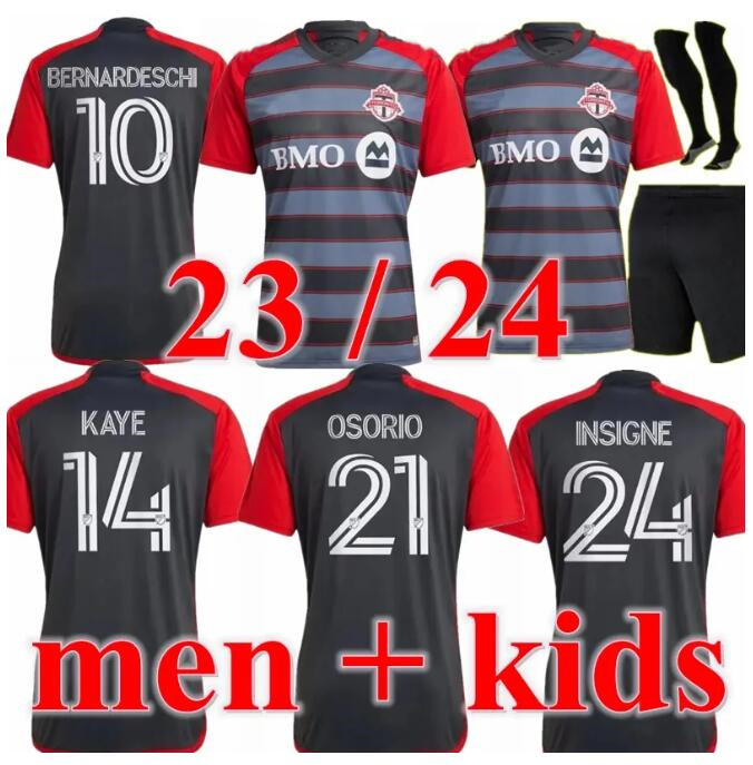 2023 2024 Toronto FC soccer Jerseys Insigne Pozuelo 23 24 kids kits version camisetas Bradley ALTIDORE AKINOLA OSORIO NELSON SALCEDO football shirts uniform, Black
2023 2024 Toronto FC soccer Jerseys Insigne Pozuelo 23 24 kids kits version camisetas Bradley ALTIDORE AKINOLA OSORIO NELSON SALCEDO football shirts uniform, Black