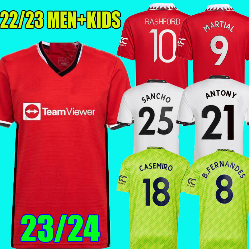 22 23 24 SANCHO soccer jerseys final BRUNO FERNANDES RASHFORD MANS UTDs football shirt 2023 men kids kit Weghorst ERIKSEN CASEMIRO MANCHESTERS Martial fans player, 23/24 home
22 23 24 SANCHO soccer jerseys final BRUNO FERNANDES RASHFORD MANS UTDs football shirt 2023 men kids kit Weghorst ERIKSEN CASEMIRO MANCHESTERS Martial fans player, 23/24 home