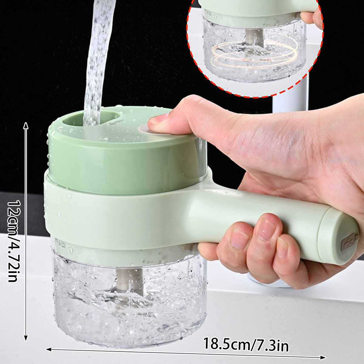 Tools Multifunctional Electric Fruit Vegetable Handheld Garlic Slicer Carrot Potato Chopper Cutting hine Kitchen Gadgets 230511