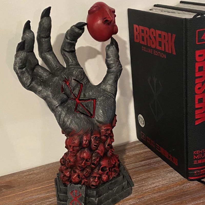 Decorative Objects Figurines 26CM Berserk Hand of God Resin Ornament Mad Death Demon Right Skull Rune Decor Crafts Fear Home Decoration 230511
Decorative Objects Figurines 26CM Berserk Hand of God Resin Ornament Mad Death Demon Right Skull Rune Decor Crafts Fear Home Decoration 230511