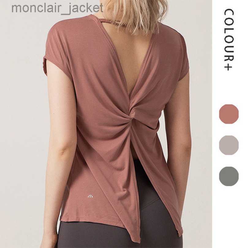 Designer Women T Shirt New Split Back Yoga Jacket Loose Quick Dry Running Sports Short Sleeve Dance Top Fitness, Red
Designer Women T Shirt New Split Back Yoga Jacket Loose Quick Dry Running Sports Short Sleeve Dance Top Fitness, Red