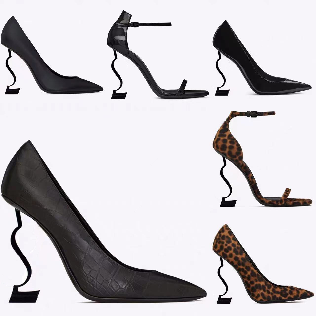 Designers Sandals High-heeled Luxurys Designers Shoes Paris Dress Classics Women High-heeled 10cm 8cm Heels Black Golden with box, Color 20
Designers Sandals High-heeled Luxurys Designers Shoes Paris Dress Classics Women High-heeled 10cm 8cm Heels Black Golden with box, Color 20