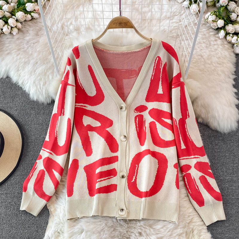 Women's Two Piece Pants Casual Letter Tracksuit Women Fall Winter 3 Piece Knitted Sweater Set Trouser Suits Knitted CardiganVest Pants Outfits 23