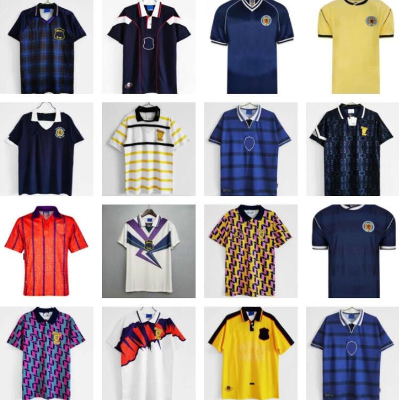 1978 1982 1986 1990 World Cup Scotland Retro Soccer Jerseys 1991 1992 1993 1994 1996 1998 2000 Vintage Collection football shirts STACHAN McSTAY kits Uniforms, 89-91
1978 1982 1986 1990 World Cup Scotland Retro Soccer Jerseys 1991 1992 1993 1994 1996 1998 2000 Vintage Collection football shirts STACHAN McSTAY kits Uniforms, 89-91