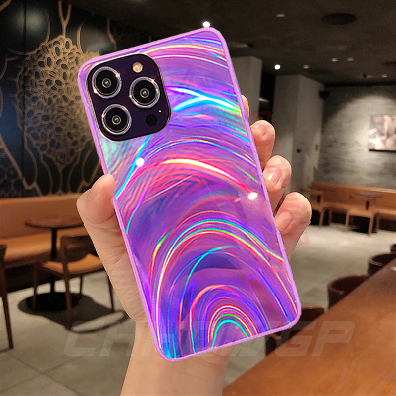 3D Glitter Rainbow Laser Line Silicone Case For iPhone 14 13 12 11 Pro Max X XR XS Max 7 8 Plus Soft TPU Back Cover Shell
3D Glitter Rainbow Laser Line Silicone Case For iPhone 14 13 12 11 Pro Max X XR XS Max 7 8 Plus Soft TPU Back Cover Shell
