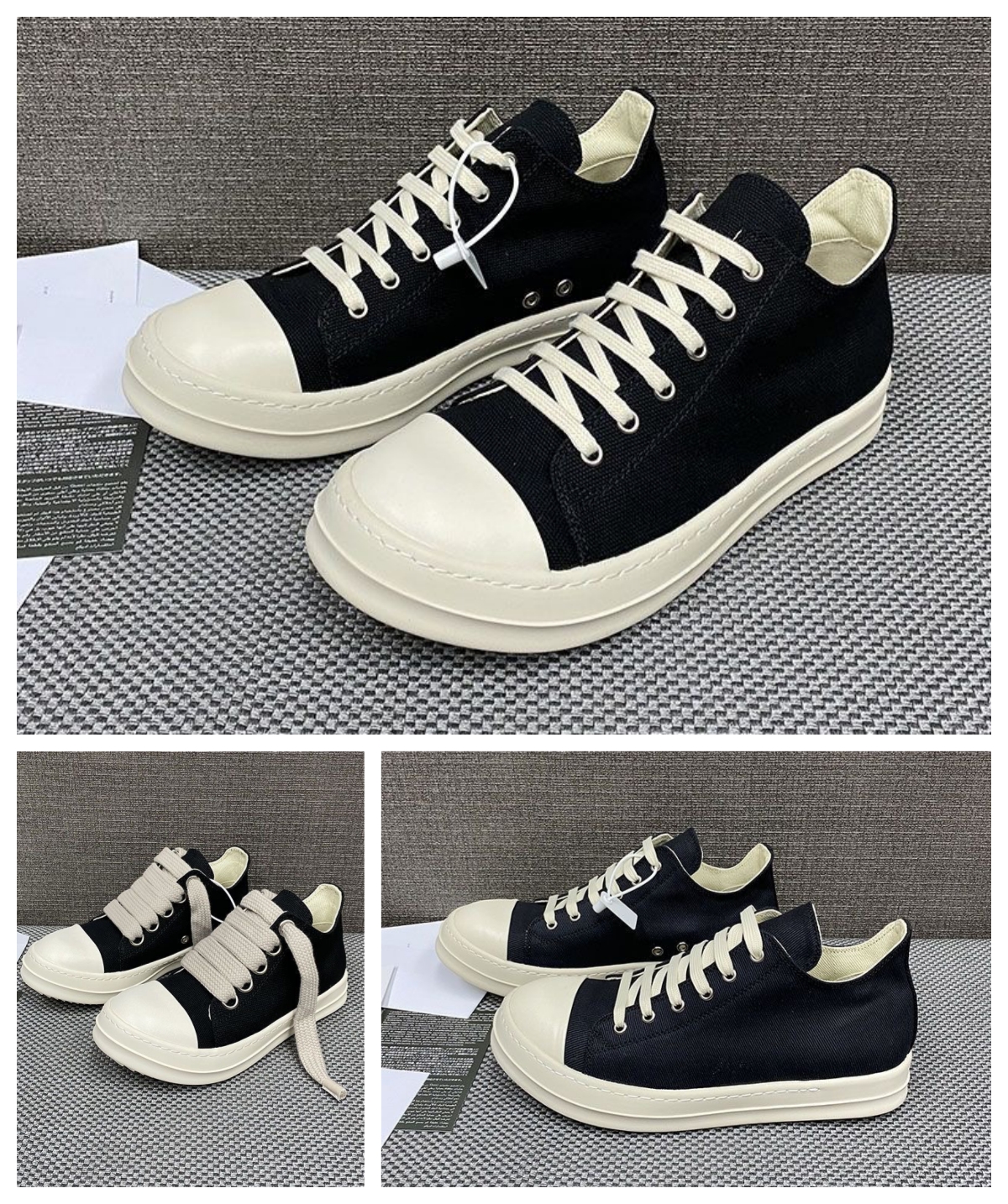 2023 New Thick Lace Low Top Canvas Shoes for Mens Womens ricks owen Thick Sole Increase Trend Versatile Casual Couple Shoes size 35-47, Classic wax cloth noodles
2023 New Thick Lace Low Top Canvas Shoes for Mens Womens ricks owen Thick Sole Increase Trend Versatile Casual Couple Shoes size 35-47, Classic wax cloth noodles