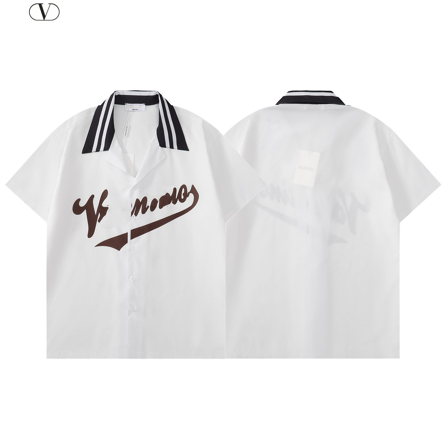 Men Designer Shirts Summer Shoort Sleeve Casual Shirts Fashion Loose Polos Beach Style Breathable Tshirts Tees Clothing Size M-3XL. sc001, White
Men Designer Shirts Summer Shoort Sleeve Casual Shirts Fashion Loose Polos Beach Style Breathable Tshirts Tees Clothing Size M-3XL. sc001, White