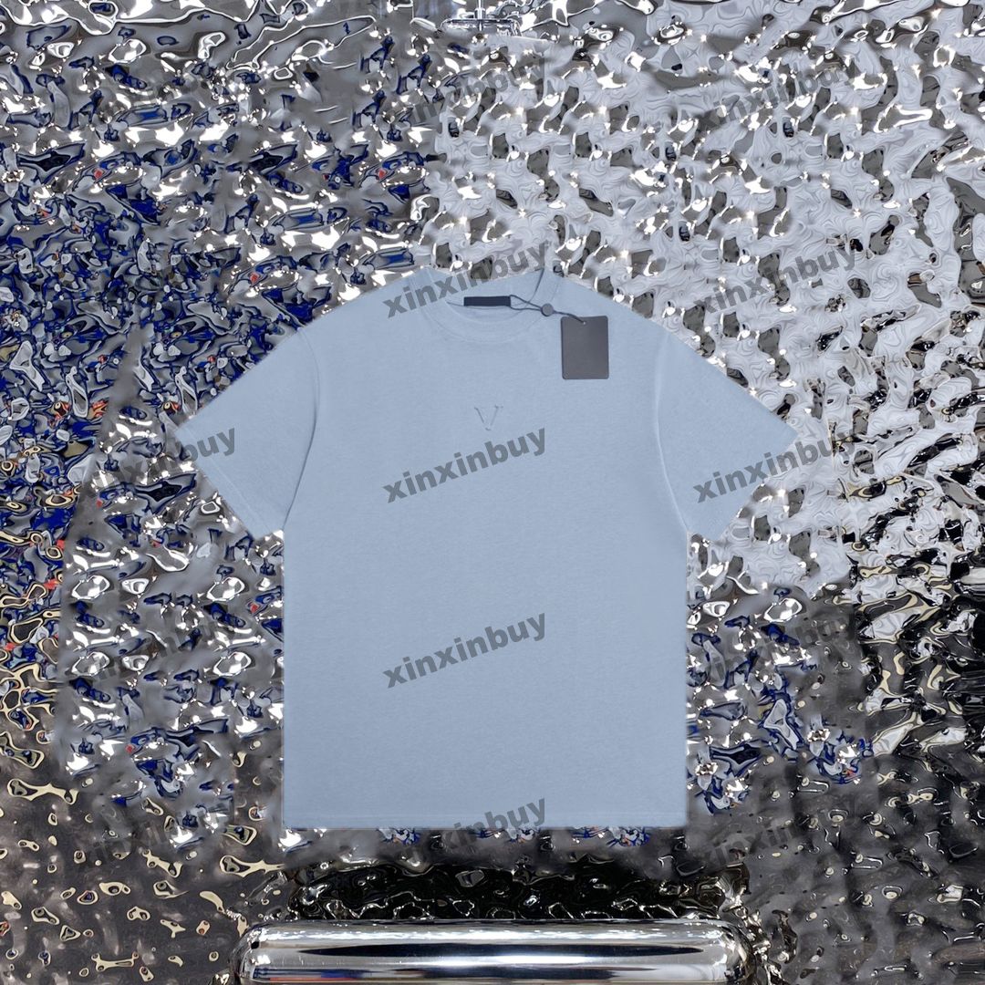 xinxinbuy Men designer Tee t shirt 23ss emboss letter print 1854 short sleeve cotton women Gray white black apricot green XS-L, 04
xinxinbuy Men designer Tee t shirt 23ss emboss letter print 1854 short sleeve cotton women Gray white black apricot green XS-L, 04
