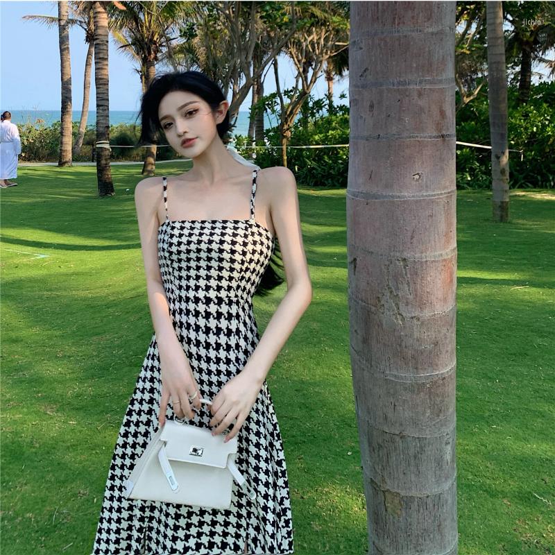 Casual Dresses Spring Summer Oversized 2023 Sexy Womens Halter Dress Fashionable Elegant Long Y2k Beach Vestidos White Mini Robe
