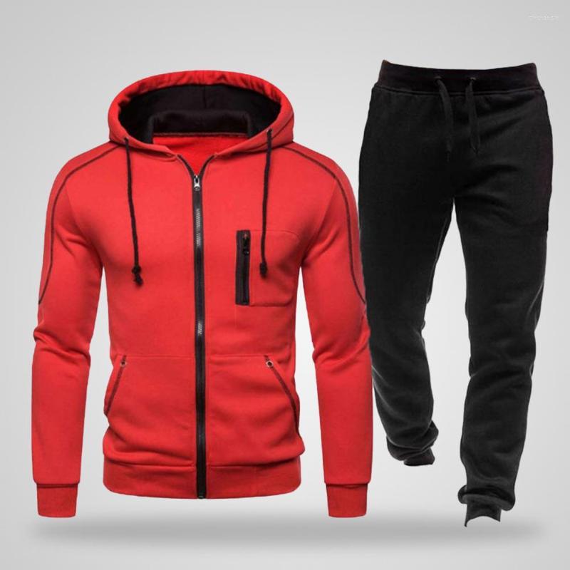 Gym Clothing Men Coat Trousers Set Hat Pants Two Pieces Warm Chic Exercise Autumn Tracksuit, Black
Gym Clothing Men Coat Trousers Set Hat Pants Two Pieces Warm Chic Exercise Autumn Tracksuit, Black