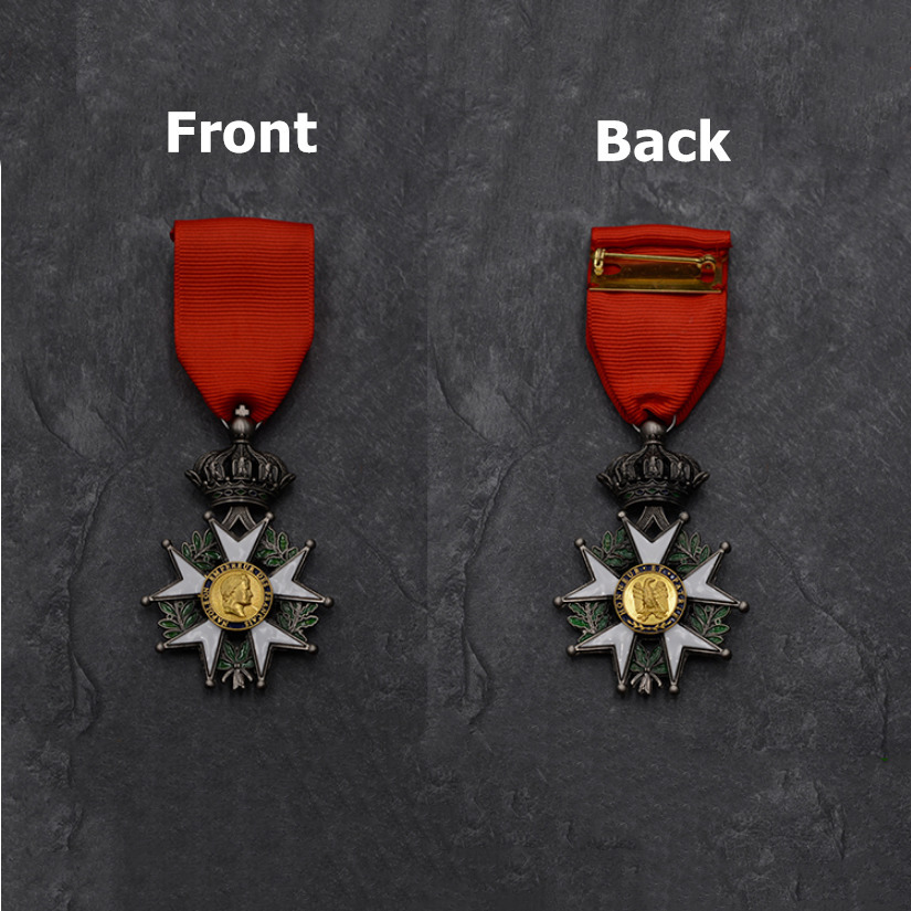 Other Home Decor France Emperor Napoleon Senior Knight Legion of Honour Medal Chivalric Order Brooch Pin 230511