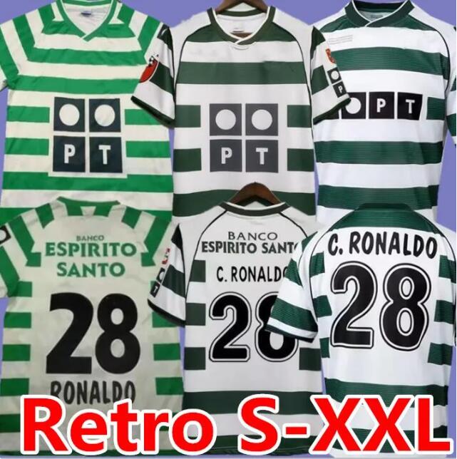01 02 03 04 Lisboa retro soccer jerseys ronaldo Marius Niculae Joao Pinto 2001 2002 2003 2004 Lisbon C.RONALDO Classic Vintage football shirts tops Sporting CP
01 02 03 04 Lisboa retro soccer jerseys ronaldo Marius Niculae Joao Pinto 2001 2002 2003 2004 Lisbon C.RONALDO Classic Vintage football shirts tops Sporting CP