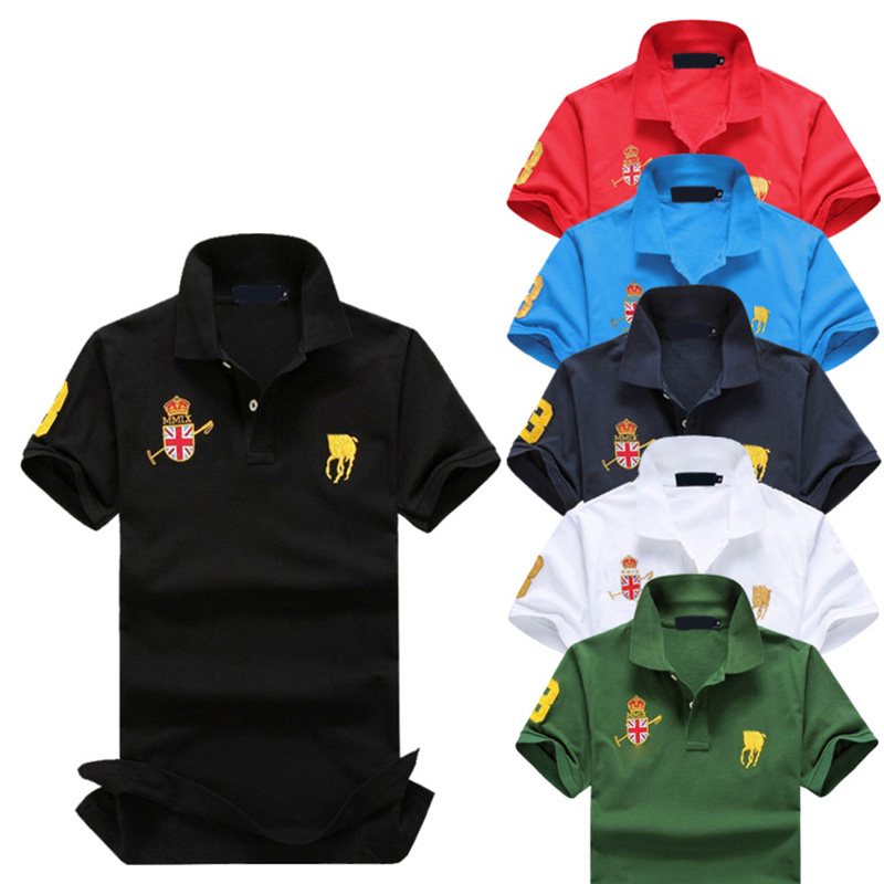Plus Size Mens Designer Polos Brand Small Horse Letter Embroidery Clothing Mens Womens High Quality Polo t-shirt Casual T-shirt tee shirt tops S-6XL