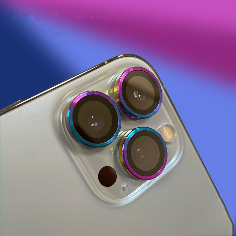 Eagle Eye Camera Protector for iPhone 17 16 15 14 13 12 11 Pro Max Mini Metal CD Lines Lens Glass with Retail Package