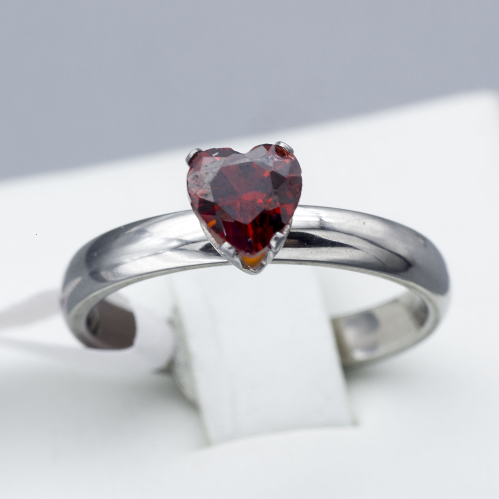 Band Rings 36Pcs lot Fashion Stainless Steel Zircon Heart Love For Women Mix Style Wedding Engagement Jewelry 230511