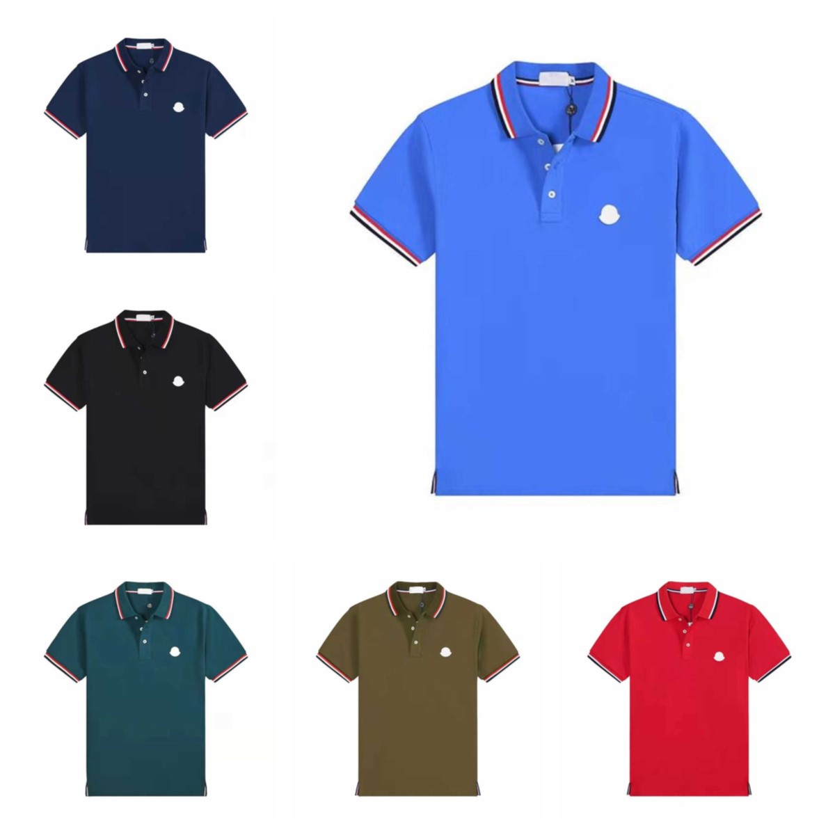 Designer Men's polo Shirt Monclair Shirt Classic men's luxury polo shirt casual men's T-shirt Serpentine Monogram Print Embroidery Fashion High Street Horse Q0sA#, Polo 11
Designer Men's polo Shirt Monclair Shirt Classic men's luxury polo shirt casual men's T-shirt Serpentine Monogram Print Embroidery Fashion High Street Horse Q0sA#, Polo 11