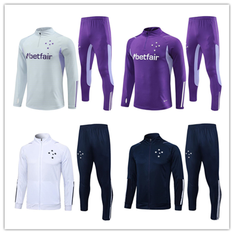 2023 2024 Cruzeiro EC soccer TrackSuit 22 23 24 GIOVANNI EDU BRUNO JOSE men kids football training suit jacket kits wear Jogging sets
2023 2024 Cruzeiro EC soccer TrackSuit 22 23 24 GIOVANNI EDU BRUNO JOSE men kids football training suit jacket kits wear Jogging sets