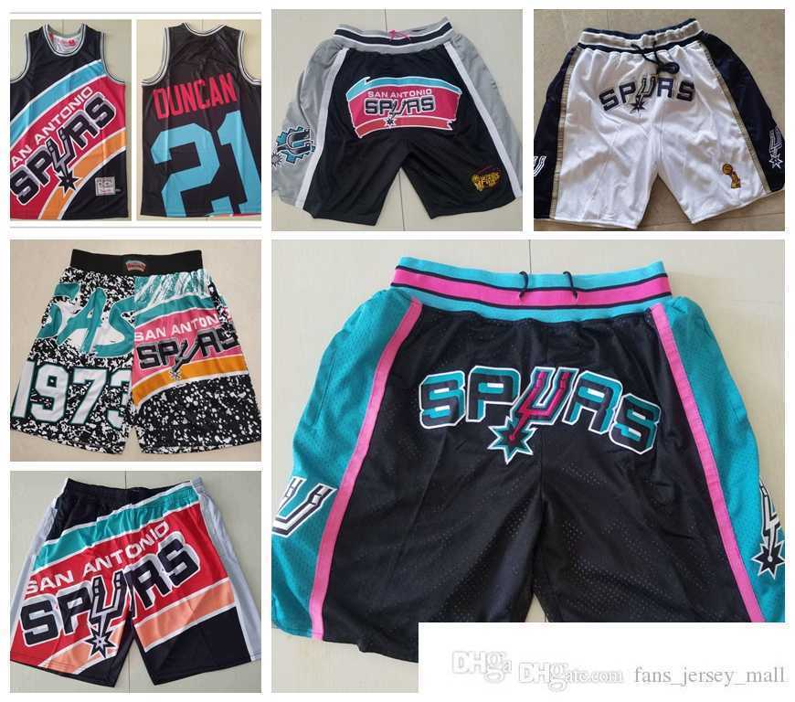 San Antonio''Spurs''Men Basketball Shorts JUST DON Stitched Mitchell and Ness With Pocket Zipper Sweatpants Mesh Retro Sport PANTS -2XL 
San Antonio''Spurs''Men Basketball Shorts JUST DON Stitched Mitchell and Ness With Pocket Zipper Sweatpants Mesh Retro Sport PANTS -2XL