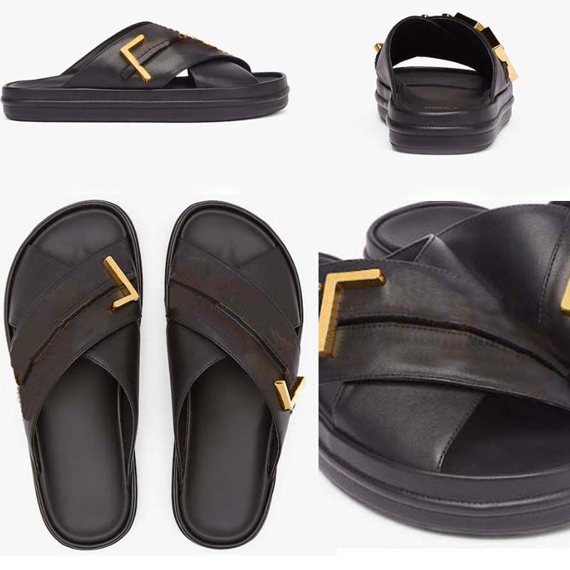 Designer Sandals Women's Sandals F Black White Letters Smooth Pure Ochre Bone Foam Ladies Slippers Running, #1
Designer Sandals Women's Sandals F Black White Letters Smooth Pure Ochre Bone Foam Ladies Slippers Running, #1