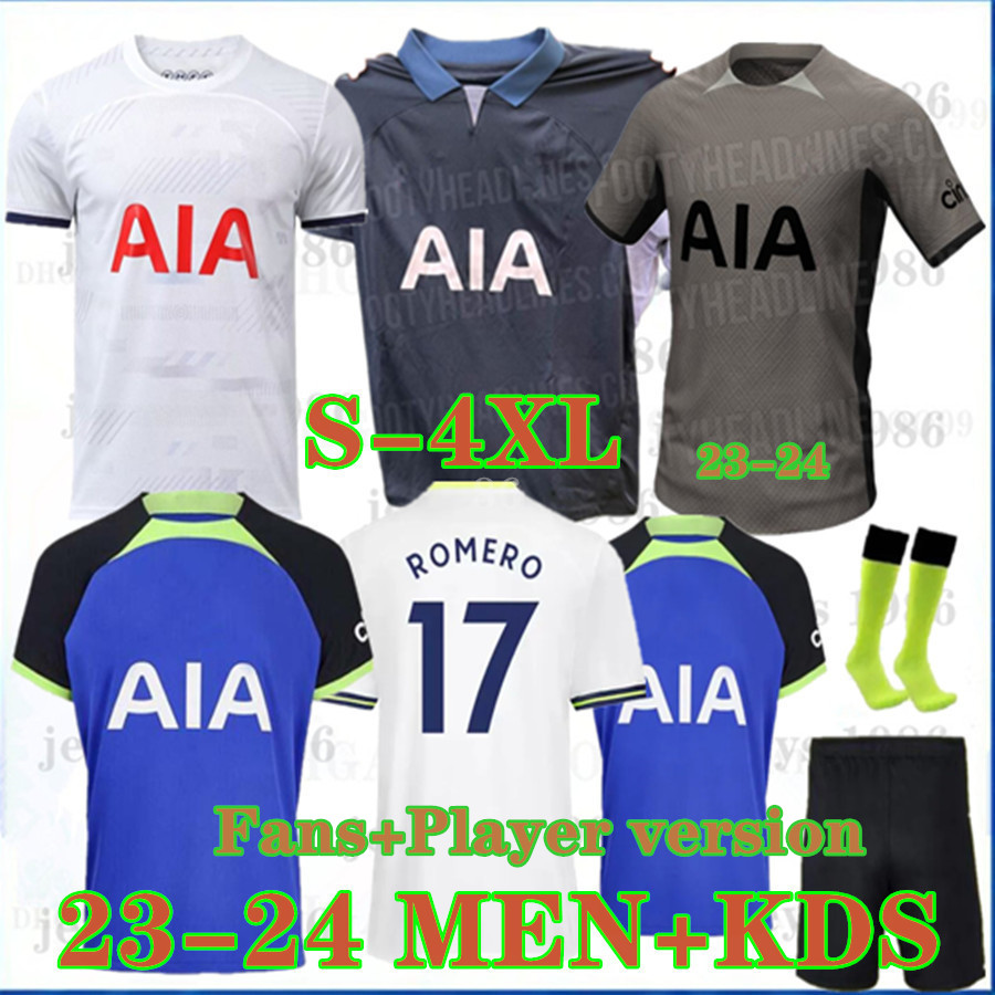 S 4XL 23 24 SON KANE Soccer JerseyS 2023 2024 Tottenham BERGWIJN jersey Football shirt PERISIC LENGLET REGUILON KULUSEVSKI BENTANCUR SPENCE Men KIDS kit shirt, 23-24 home kids
S 4XL 23 24 SON KANE Soccer JerseyS 2023 2024 Tottenham BERGWIJN jersey Football shirt PERISIC LENGLET REGUILON KULUSEVSKI BENTANCUR SPENCE Men KIDS kit shirt, 23-24 home kids