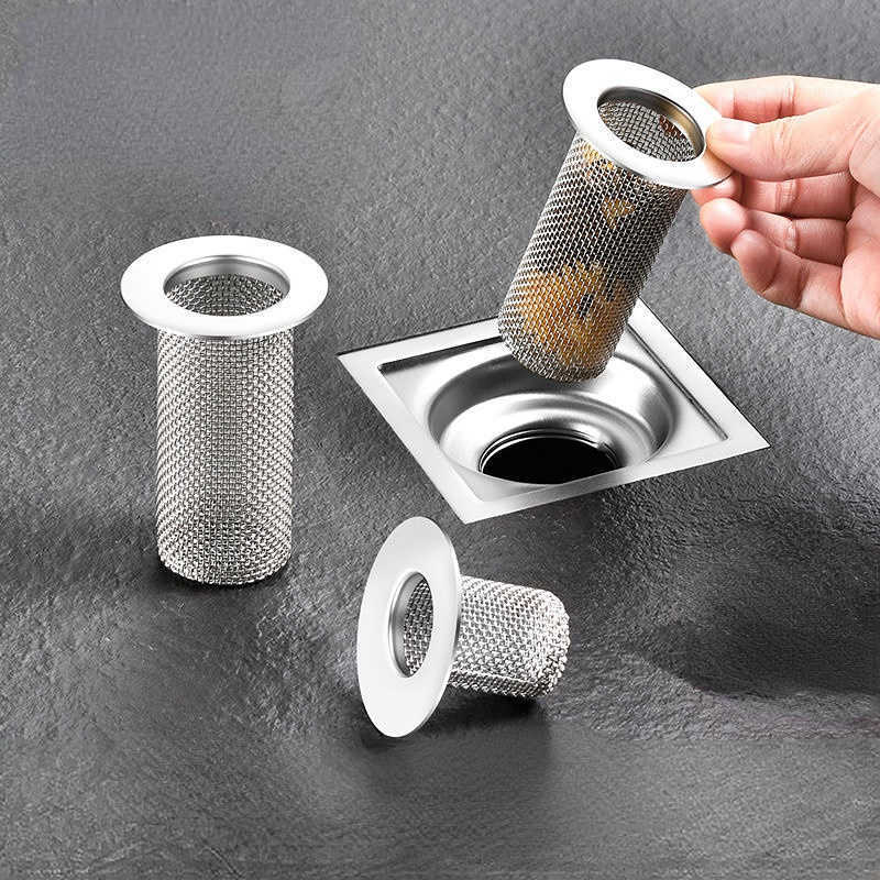 Toilet Stainless Steel Floor Drain Screen Hair Blocking Sewer Cover Washbasin Garbage Screen Drain Outlet Filter Screen 
Toilet Stainless Steel Floor Drain Screen Hair Blocking Sewer Cover Washbasin Garbage Screen Drain Outlet Filter Screen