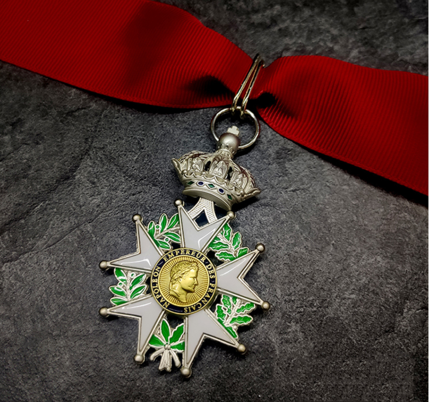 Other Home Decor France Emperor Napoleon Senior Knight Legion of Honour Medal Chivalric Order Brooch Pin 230511