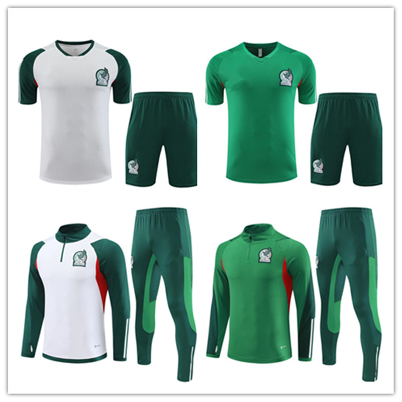 2023 National team Mexico soccer jacket tracksuit 23 24 LOZANO CHICHARITO RAUL H.HERRERA J.GALLARDO Survetement Football training suit sweater Jogging men and kids
2023 National team Mexico soccer jacket tracksuit 23 24 LOZANO CHICHARITO RAUL H.HERRERA J.GALLARDO Survetement Football training suit sweater Jogging men and kids