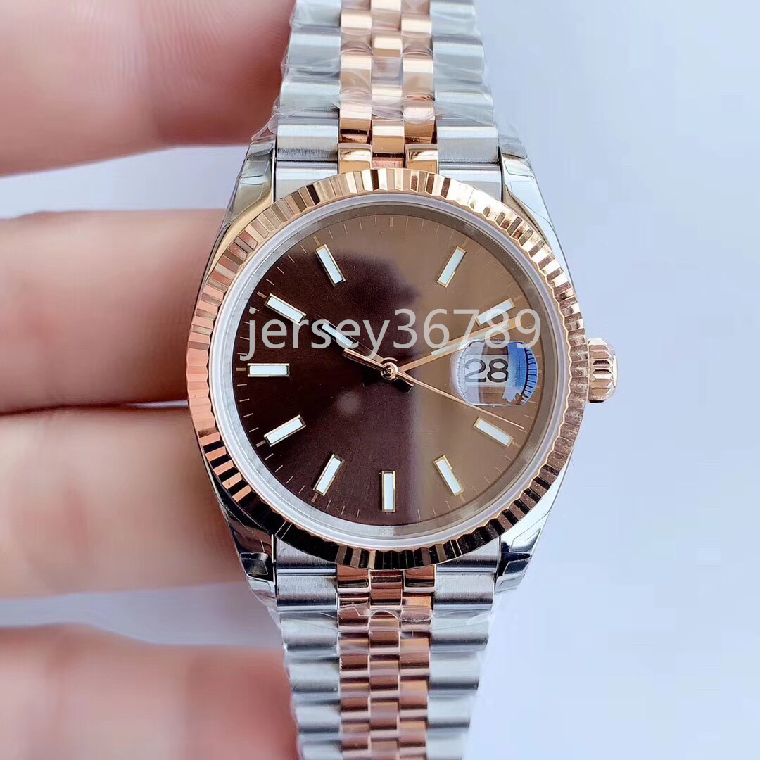 With diamond mens watch DATE sapphire mirror 41mm automatic mechanism 36mm ladies fashion luxury date watch 904L stainless steel strap just Wristwatches U1, 13
With diamond mens watch DATE sapphire mirror 41mm automatic mechanism 36mm ladies fashion luxury date watch 904L stainless steel strap just Wristwatches U1, 13