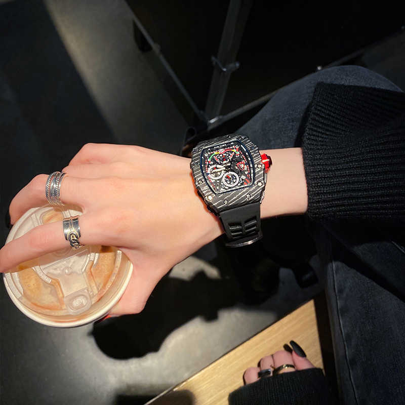 Super mechanical chronograph wrist watches Rm50-03 New Men's Top Ten Brands for Fashion Trends Male Students Designer Amazing High quality 3p, Red shell black band
Super mechanical chronograph wrist watches Rm50-03 New Men's Top Ten Brands for Fashion Trends Male Students Designer Amazing High quality 3p, Red shell black band