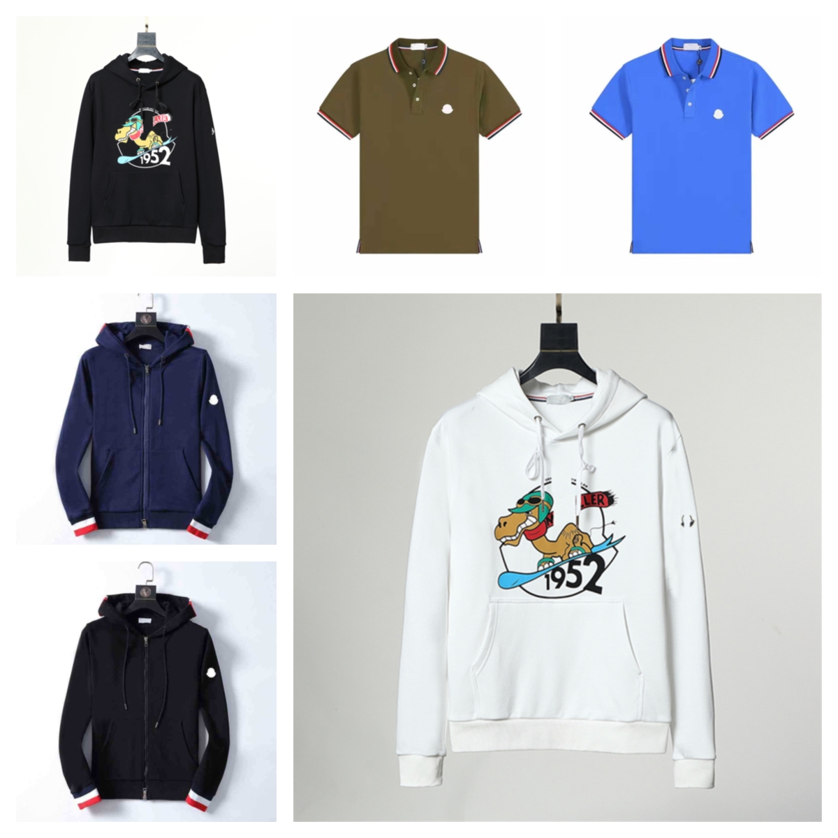2023 Designer Men's Polos Monclair Classical Shirts Men Luxury Polos Casual Mens T Shirt Snake Bee Letter Print Embroidery Fashion High Street Ma C6YU#, Polo 7
2023 Designer Men's Polos Monclair Classical Shirts Men Luxury Polos Casual Mens T Shirt Snake Bee Letter Print Embroidery Fashion High Street Ma C6YU#, Polo 7