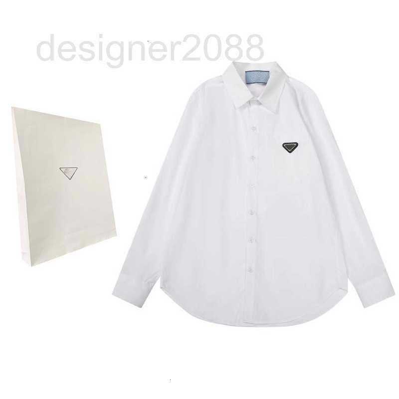 Women's Blouses & Shirts designer early couple classic triangle pocket stitching casual long sleeve shirt coat for men women 098T, White
Women's Blouses & Shirts designer early couple classic triangle pocket stitching casual long sleeve shirt coat for men women 098T, White