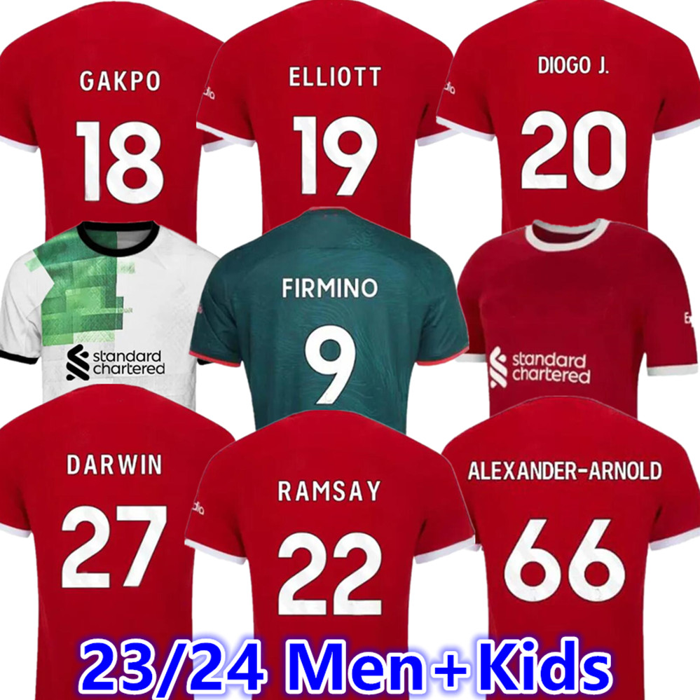 22 23 24 soccer jerseys home away 3rd DARWIN 2023 2024 Luis DIaz Alexander Arnold football kit tops shirts men uniform kids jersey kit CARVALHO ELLIOTT GAKPO
22 23 24 soccer jerseys home away 3rd DARWIN 2023 2024 Luis DIaz Alexander Arnold football kit tops shirts men uniform kids jersey kit CARVALHO ELLIOTT GAKPO