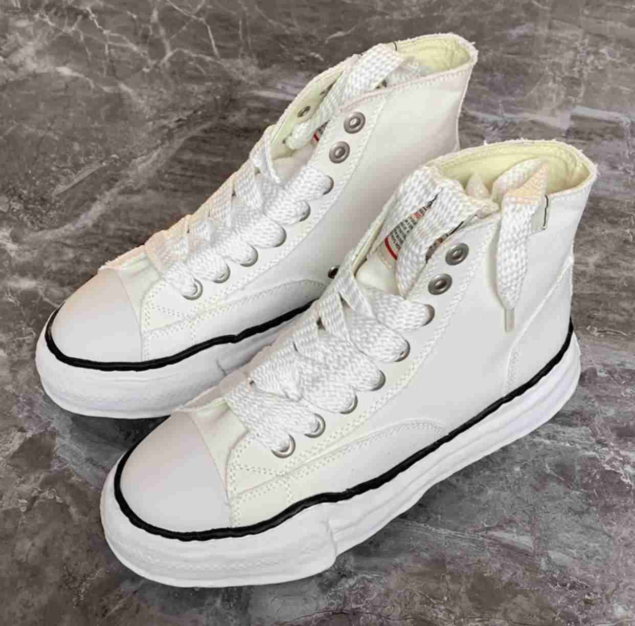 Dissolve Sole Canvas Shoes MMY Men Casual Shoes Mihara Yasuhiro Yasuhiro High Women's Sneakers Vintage Lace-up Solid color Matching Men's Sneaker, Color 4
Dissolve Sole Canvas Shoes MMY Men Casual Shoes Mihara Yasuhiro Yasuhiro High Women's Sneakers Vintage Lace-up Solid color Matching Men's Sneaker, Color 4
