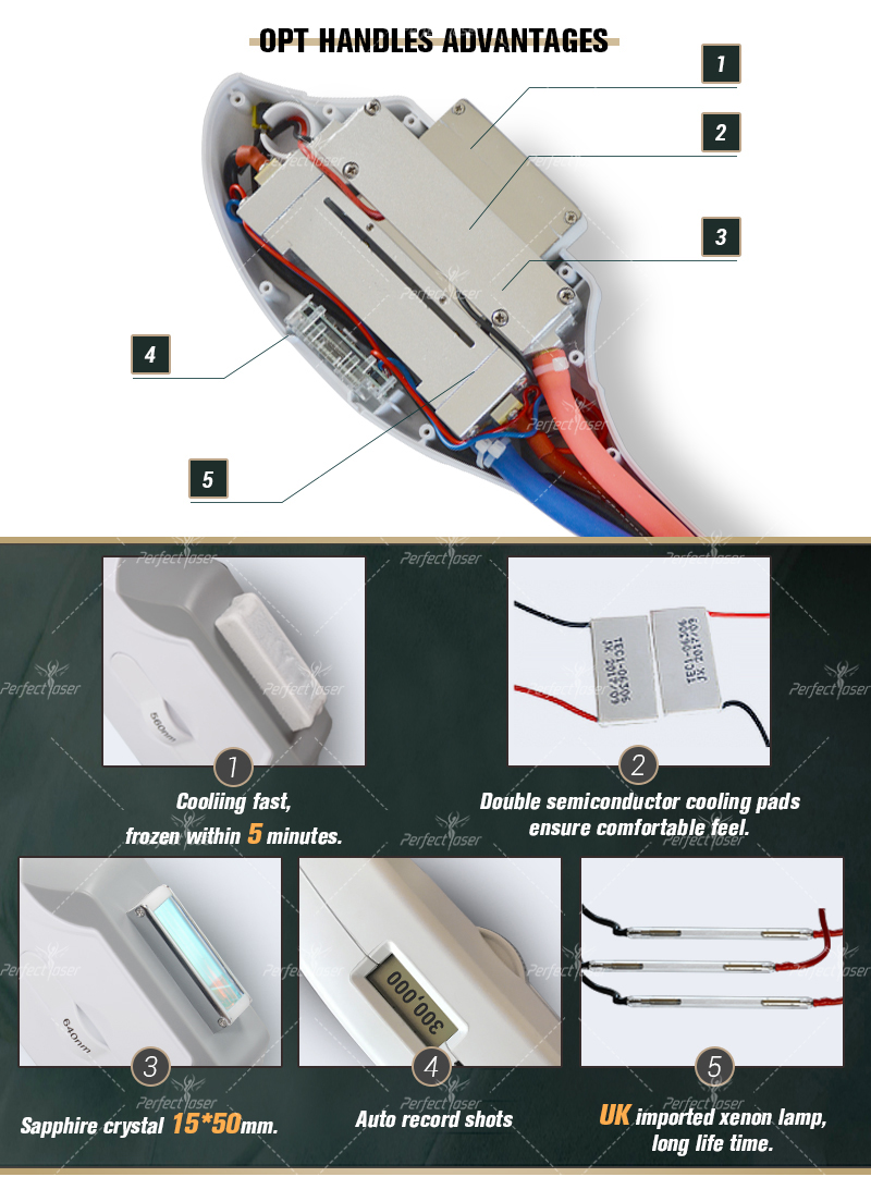 CE Approved IPL OPT permanently laser hair removal nd yag lazer tattoo remove multifunction machine rf face lift elight
