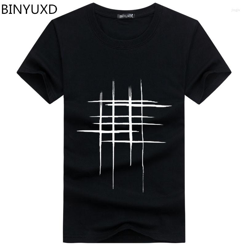 T Men's Shirts BINYUXD Simple Creative Design Line Cross Print Cotton Men's Arrival Summer Style Short Sleeve Men T-shirt, Black
T Men's Shirts BINYUXD Simple Creative Design Line Cross Print Cotton Men's Arrival Summer Style Short Sleeve Men T-shirt, Black