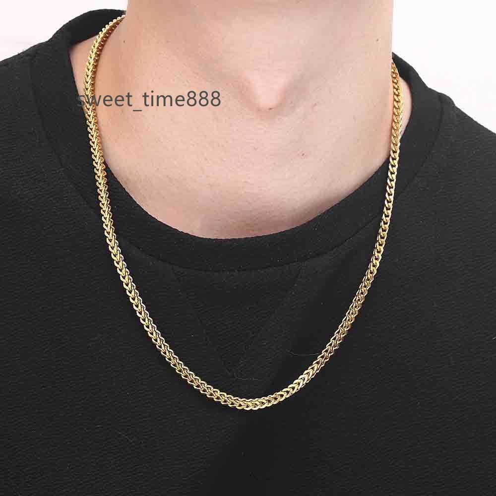 Cuba Link Chain Necklace basic punk stainless steel necklace for men and women Retro black gold Necklace chain
Cuba Link Chain Necklace basic punk stainless steel necklace for men and women Retro black gold Necklace chain