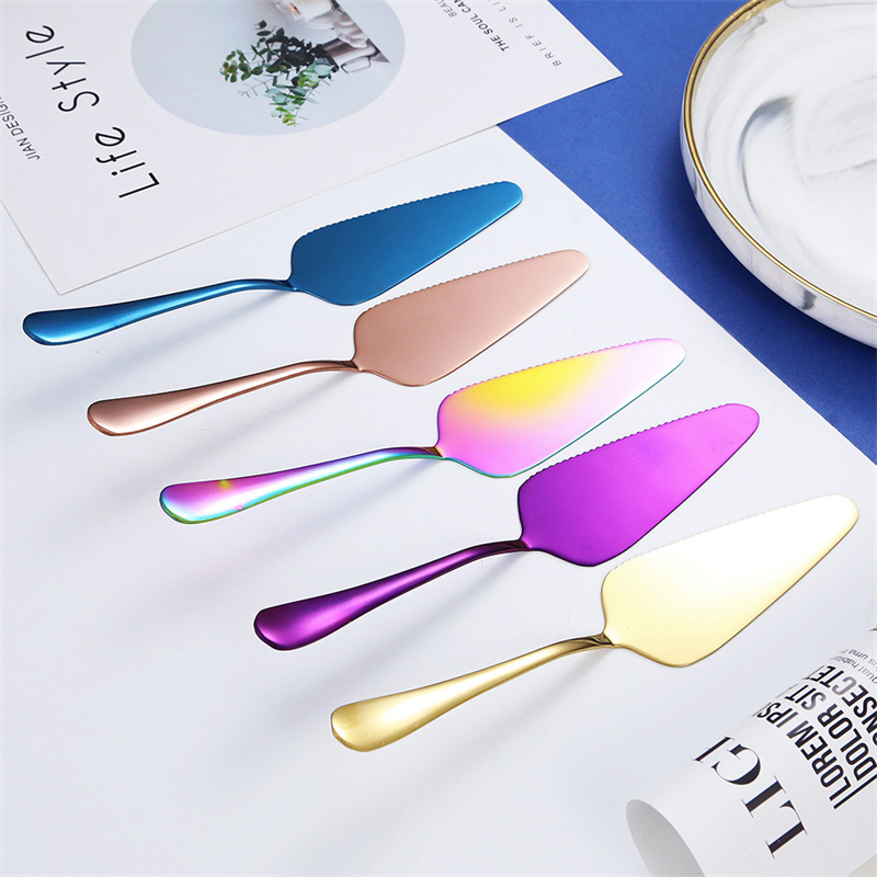 Party Festival Wedding Cake Slicer Cutter Cake Knife Stainless Steel