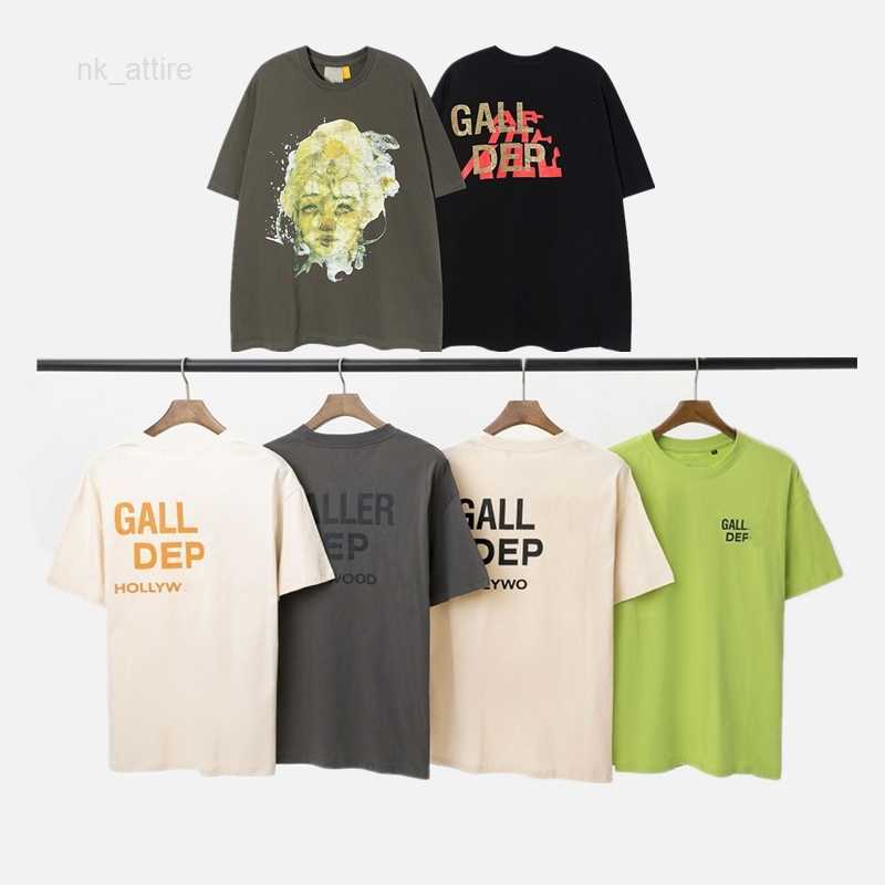 Men's T-shirts Galleryes t Shirt Depts Mens Tshirt Designer Fashion Pure Cotton T-shirt Womens High Street Loose Classic Print Couples
Men's T-shirts Galleryes t Shirt Depts Mens Tshirt Designer Fashion Pure Cotton T-shirt Womens High Street Loose Classic Print Couples
