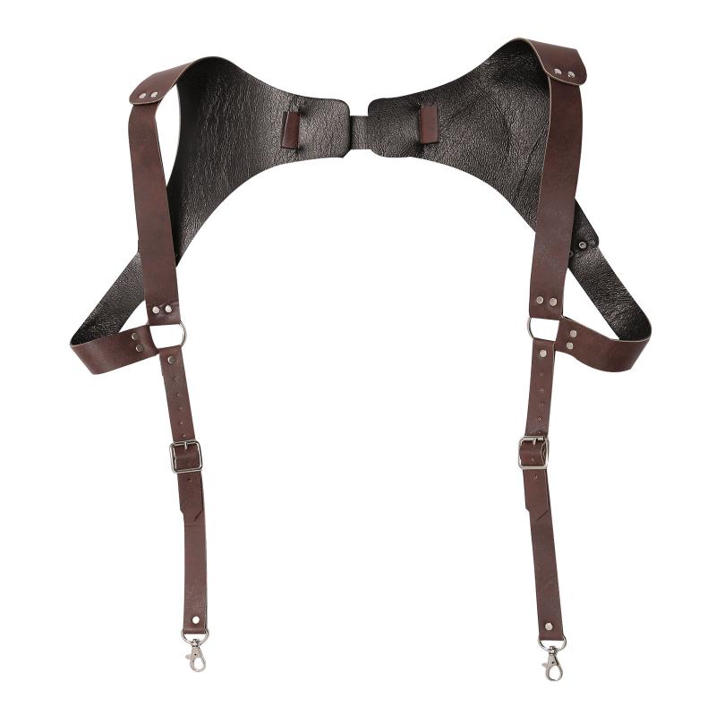Bras Sets Medieval/Samurai Swords Leather Shoulder/Belt Case Men Shoulder Harness Belt Gothic Punk Chest Muscle Belts Sexy CostumeBras, Black
Bras Sets Medieval/Samurai Swords Leather Shoulder/Belt Case Men Shoulder Harness Belt Gothic Punk Chest Muscle Belts Sexy CostumeBras, Black