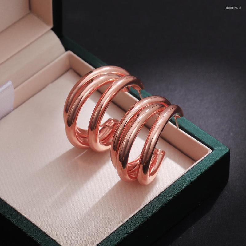 Hoop Earrings Fashion Metal Multilayer Geometric For Women 3 Rows Tube Design Versatile Statement Earring Female Trendy Jewelry
Hoop Earrings Fashion Metal Multilayer Geometric For Women 3 Rows Tube Design Versatile Statement Earring Female Trendy Jewelry