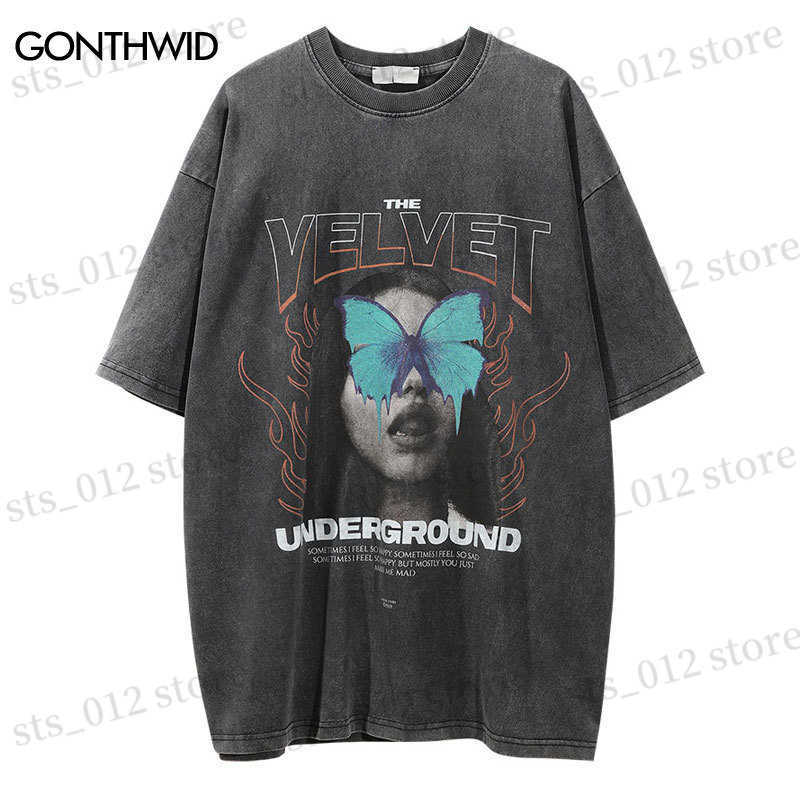 Men's T-Shirts Hip Hop Punk Tshirt Men Butterfly Girl Print Gothic Rock Distressed T Shirt Streetwear Harajuku Summer 2023 Casual Loose T-Shirt T230512, Black7
Men's T-Shirts Hip Hop Punk Tshirt Men Butterfly Girl Print Gothic Rock Distressed T Shirt Streetwear Harajuku Summer 2023 Casual Loose T-Shirt T230512, Black7