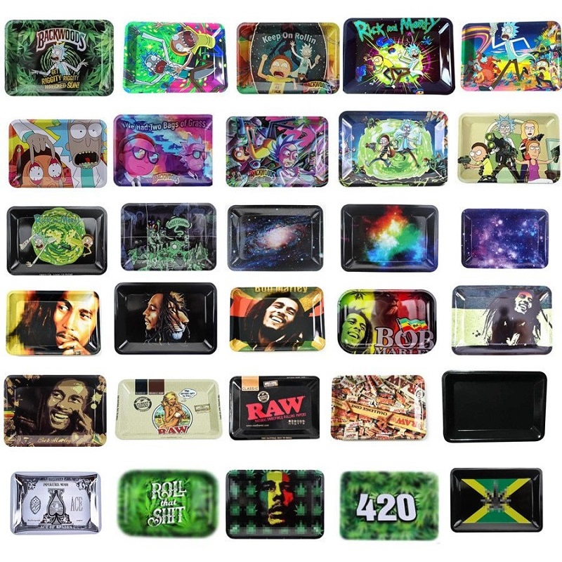 FreeDHL Rolling Tray 35 Styles Smoking Accessories square Metal Cartoon Pattern 18*12.5CM 28*18CM For Tobacco Dry Herb Grinder Plate Household Clutter Storage Basin
FreeDHL Rolling Tray 35 Styles Smoking Accessories square Metal Cartoon Pattern 18*12.5CM 28*18CM For Tobacco Dry Herb Grinder Plate Household Clutter Storage Basin