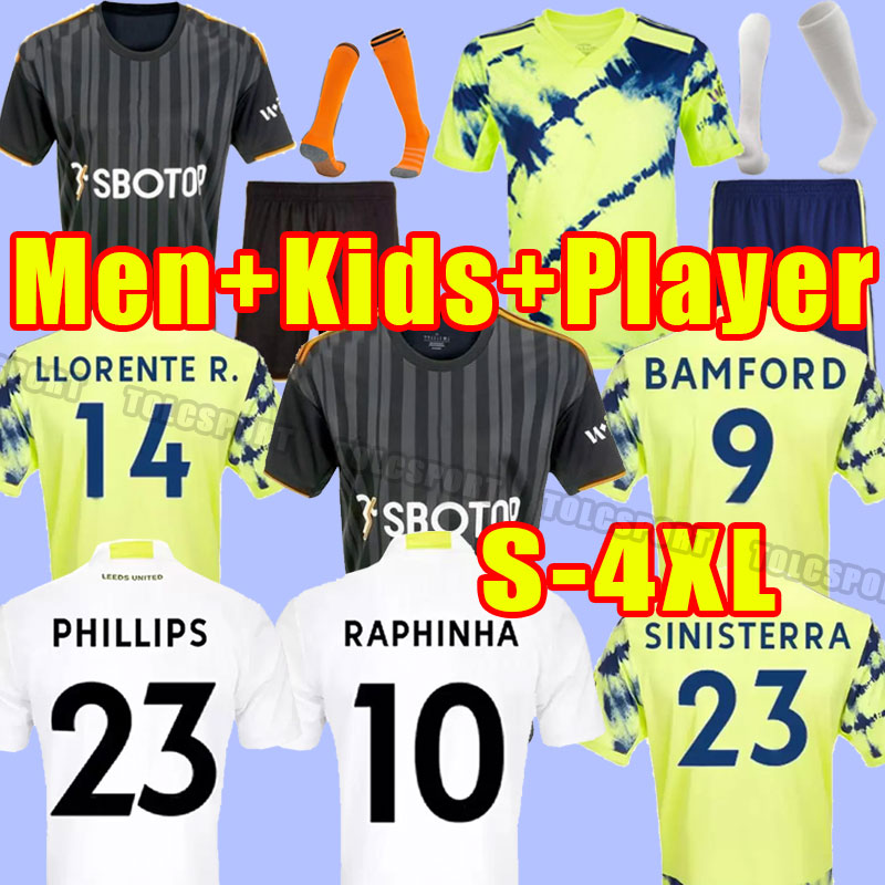 22/23 BAMFORD soccer jerseys 2022 2023 Adams Aaronson HARRISON Llorente Leeds Unitedes Sinisterra JAMES men kids Kit football shirt UTD xxxl 4xl fans player version, Away+patch
22/23 BAMFORD soccer jerseys 2022 2023 Adams Aaronson HARRISON Llorente Leeds Unitedes Sinisterra JAMES men kids Kit football shirt UTD xxxl 4xl fans player version, Away+patch