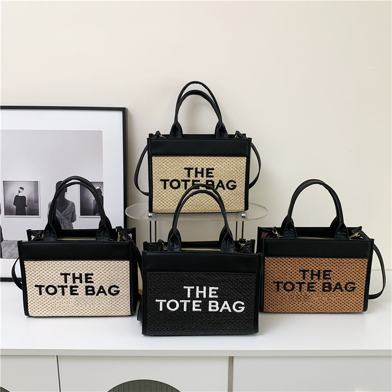 the tote Bag Marc totes bags Women Summer straw bag Luxurys handbags Fashion all-match Shoulder Handbag, Mcj01 27*20*10cm
the tote Bag Marc totes bags Women Summer straw bag Luxurys handbags Fashion all-match Shoulder Handbag, Mcj01 27*20*10cm